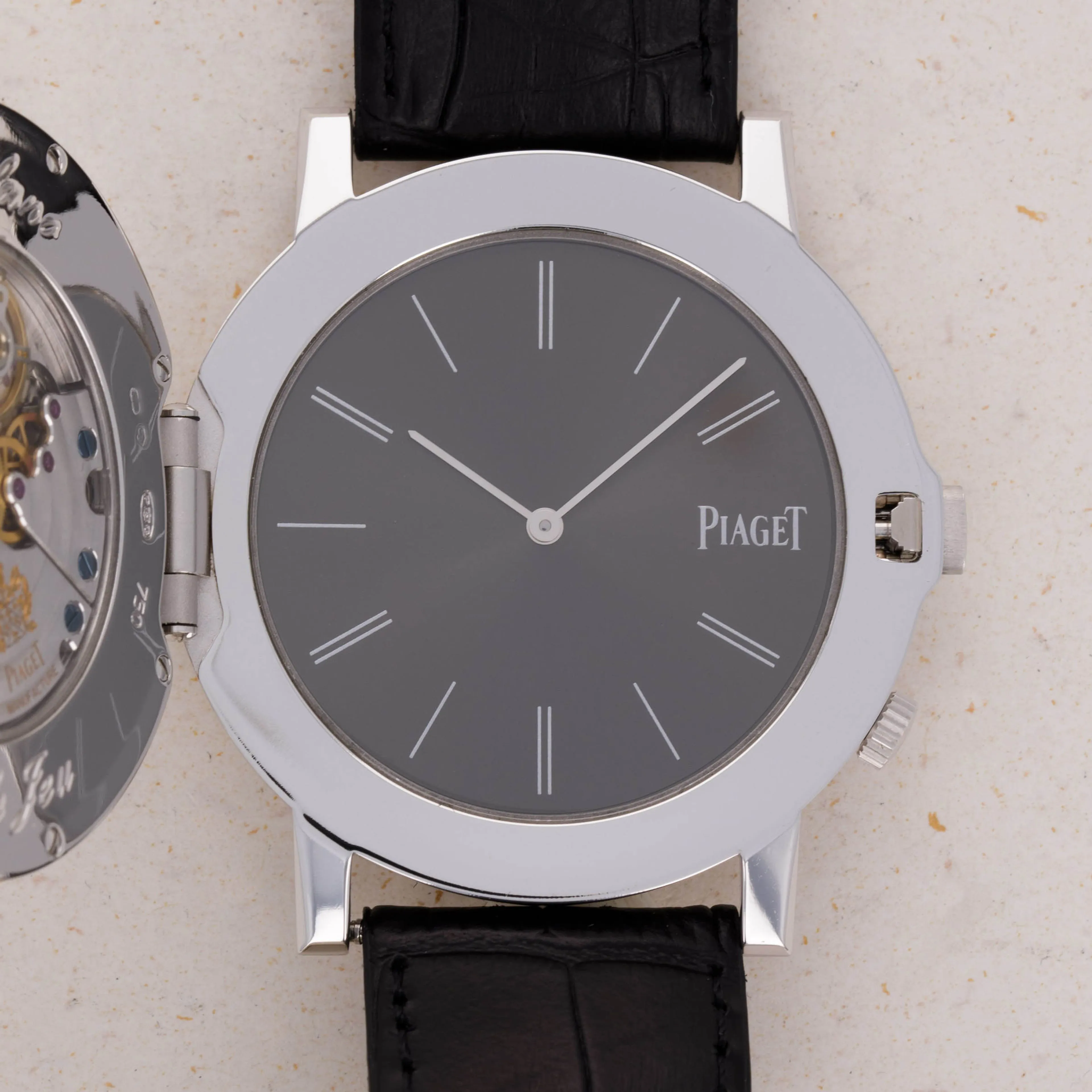 Piaget Altiplano P10436 43mm White gold Silver 1