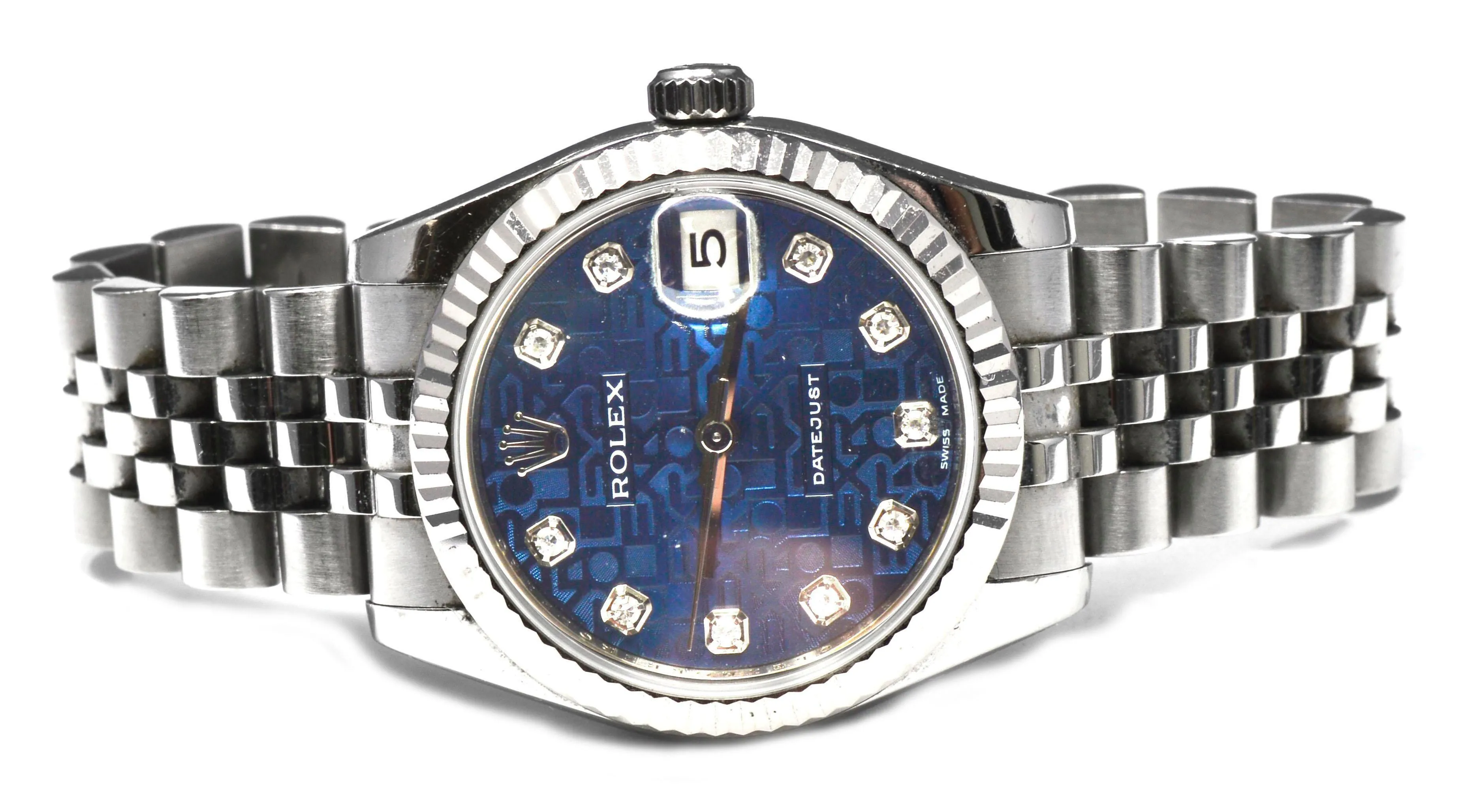 Rolex Datejust 31 178274 31mm Stainless steel Blue 4