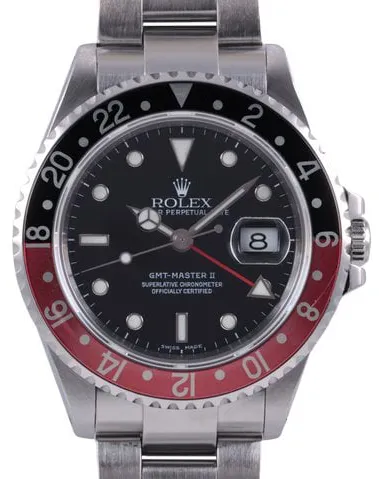 Rolex GMT-Master II 16710 40mm Stainless steel Black