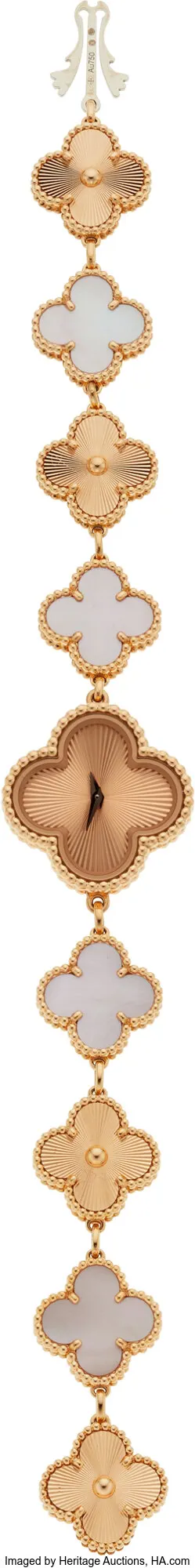 Van Cleef & Arpels Alhambra VCARO90100 22.5mm Rose gold Golden 1