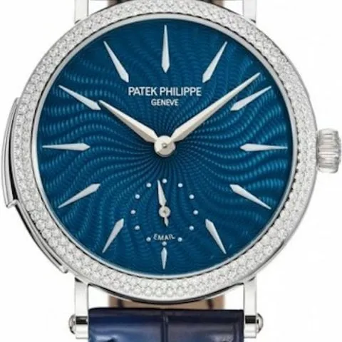 Patek Philippe Minute Repeater 7040/250G-001 36mm White gold Blue