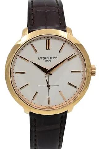 Patek Philippe Calatrava 5123R-001 38mm Rose gold Silver