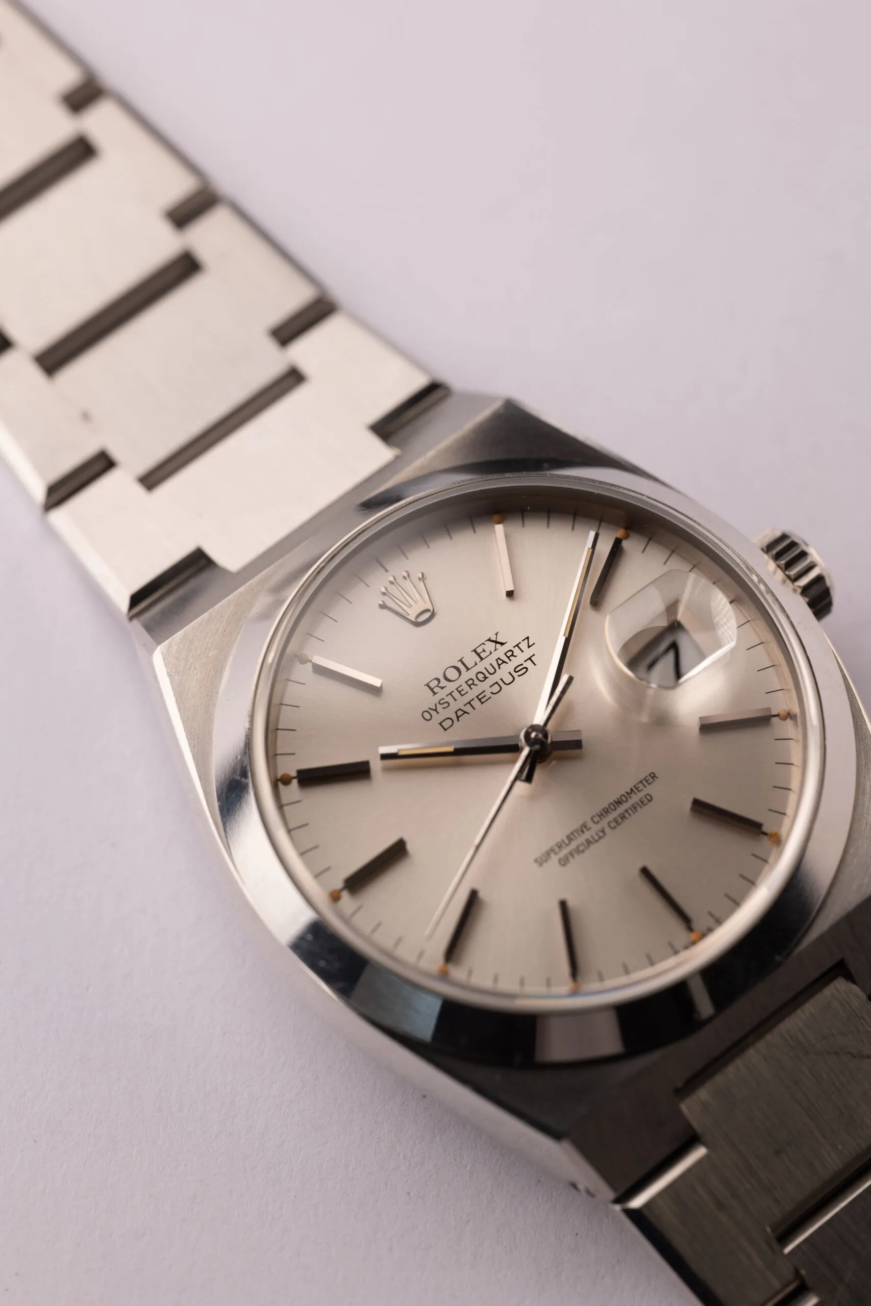 Rolex Datejust Oysterquartz 17000 Silver Silver 4