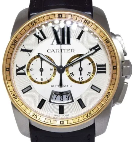 Cartier Calibre de Cartier 3578 42mm Stainless steel Silver