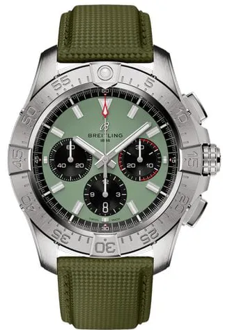 Breitling Avenger AB0147101L1X1 44mm Stainless steel Green