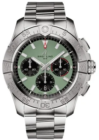 Breitling Avenger AB0147101L1A1 44mm Stainless steel Green