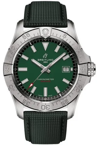 Breitling Avenger A17328101L1X1 42mm Stainless steel Green