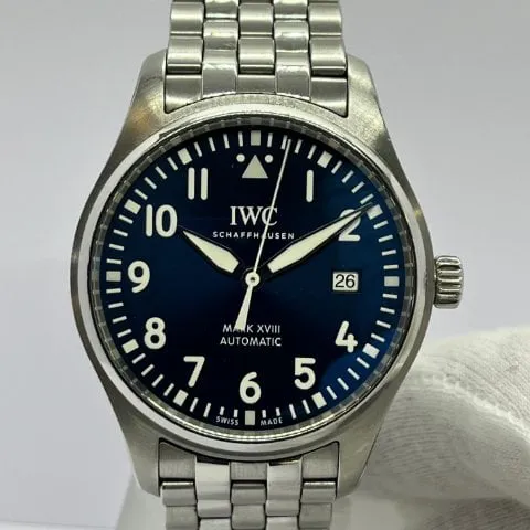 IWC Pilot Mark IW327014 40mm Stainless steel Blue