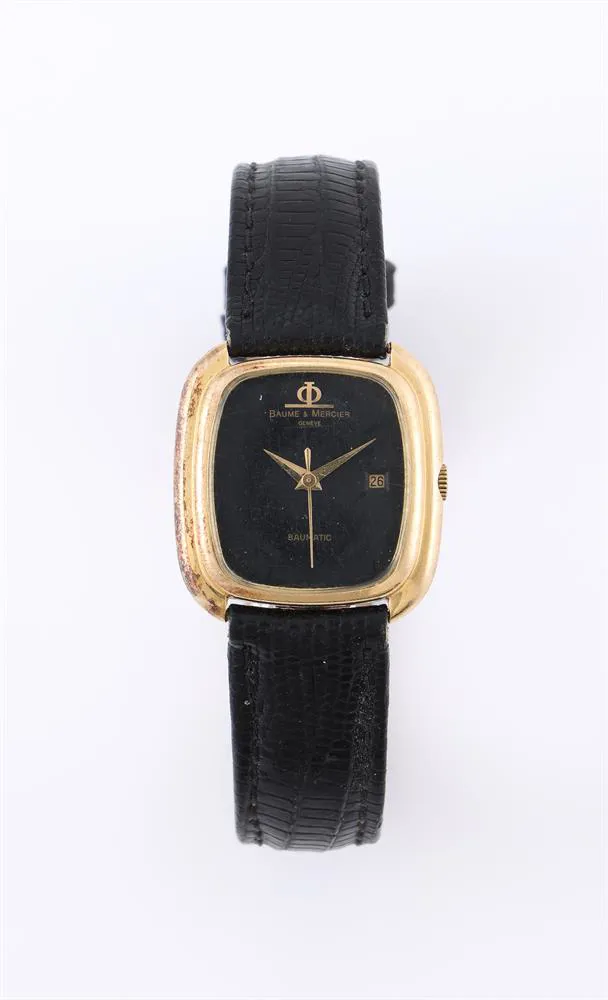 Baume & Mercier Baumatic 27mm Yellow gold Black