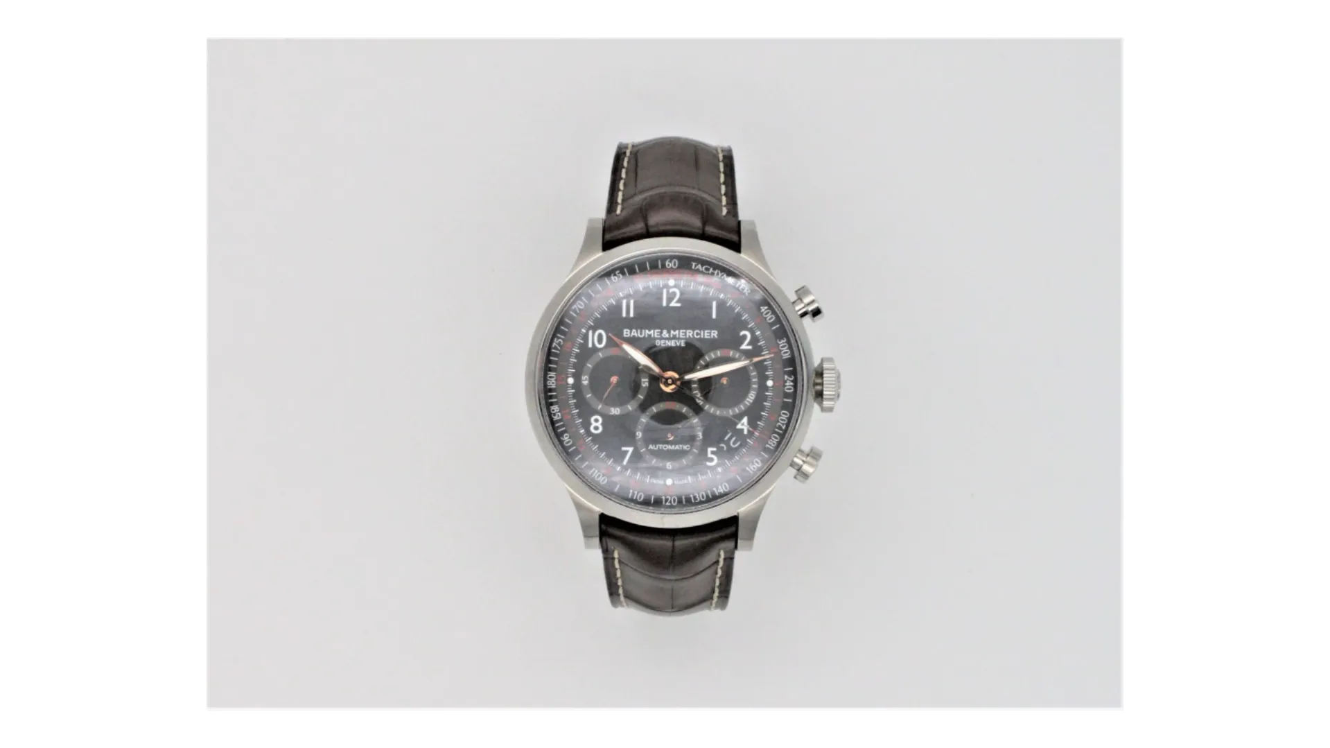 Baume & Mercier Capeland 45mm Stainless steel Black