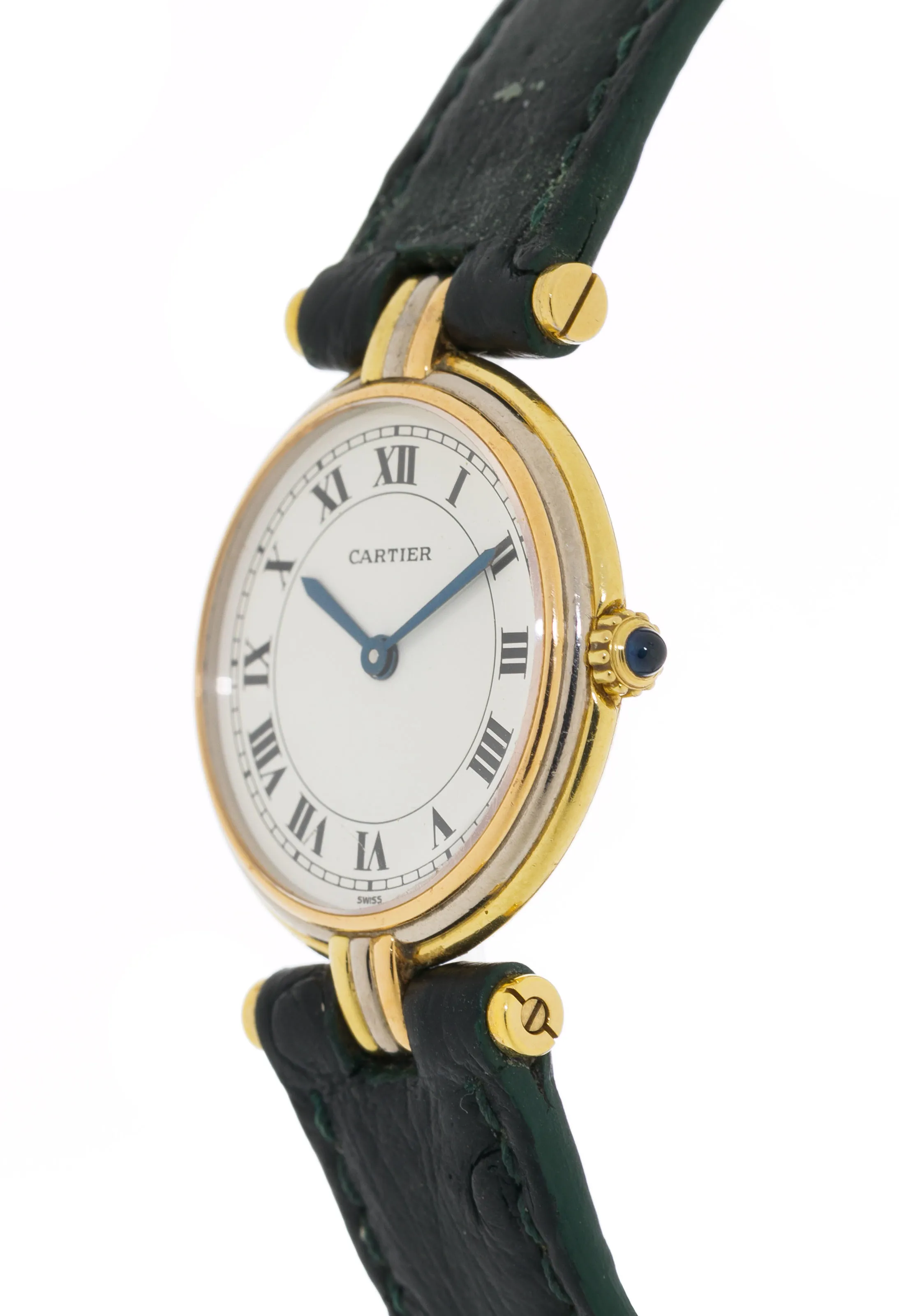 Cartier Vendôme 8100 25mm Yellow gold White 2