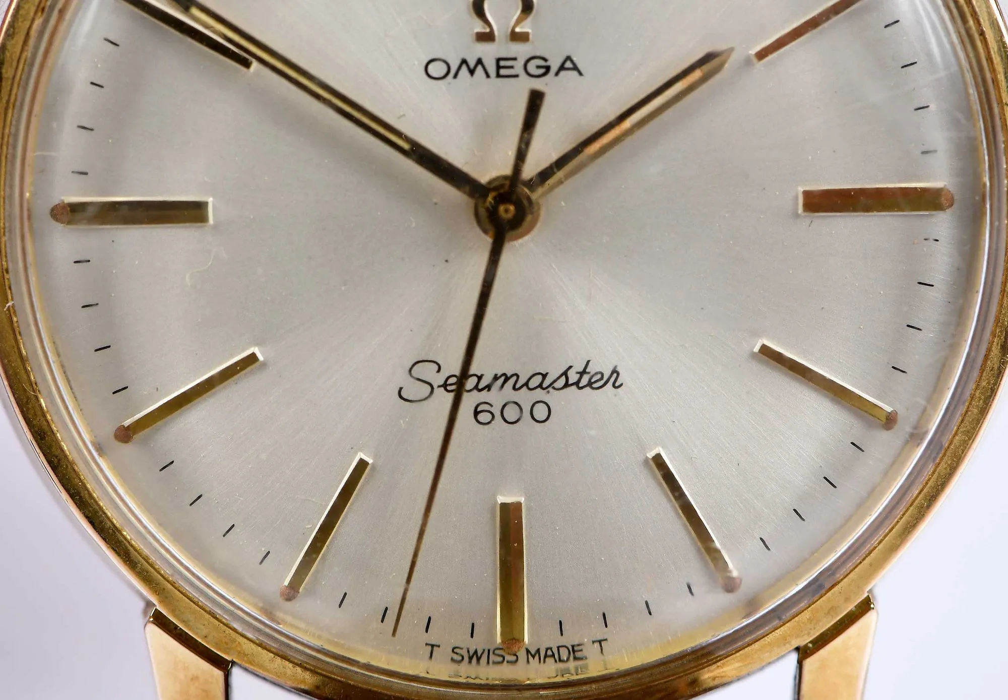 Omega Seamaster 600 34mm Yellow gold Silver 2