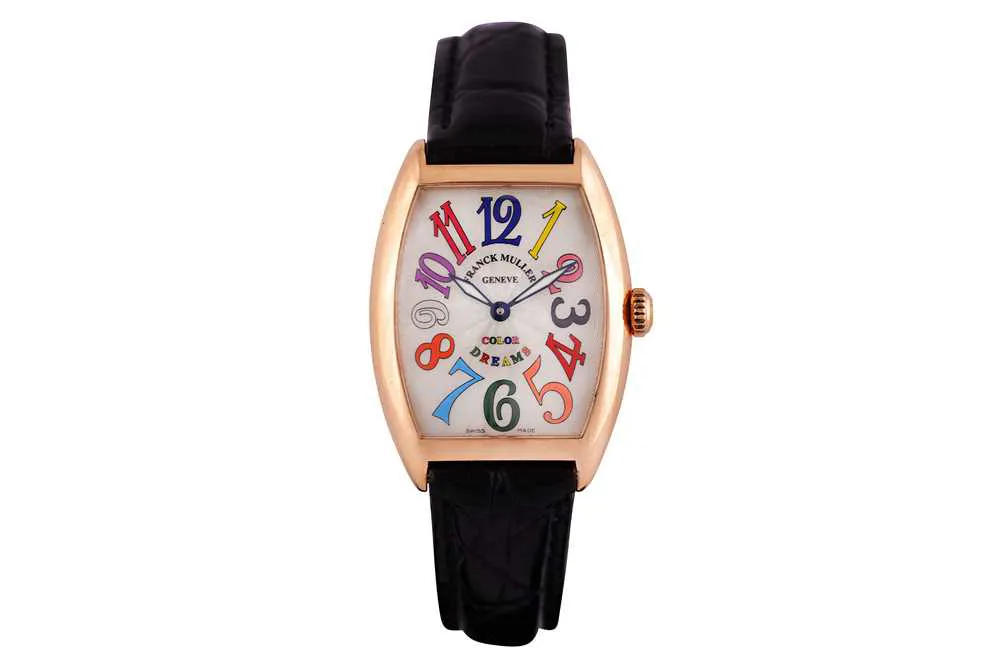 Franck Muller Color Dreams 7502 QZ 29mm Rose gold White