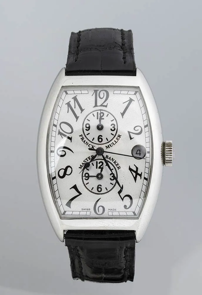 Franck Muller Master Banker 6850 MB 47mm Stainless steel Silver