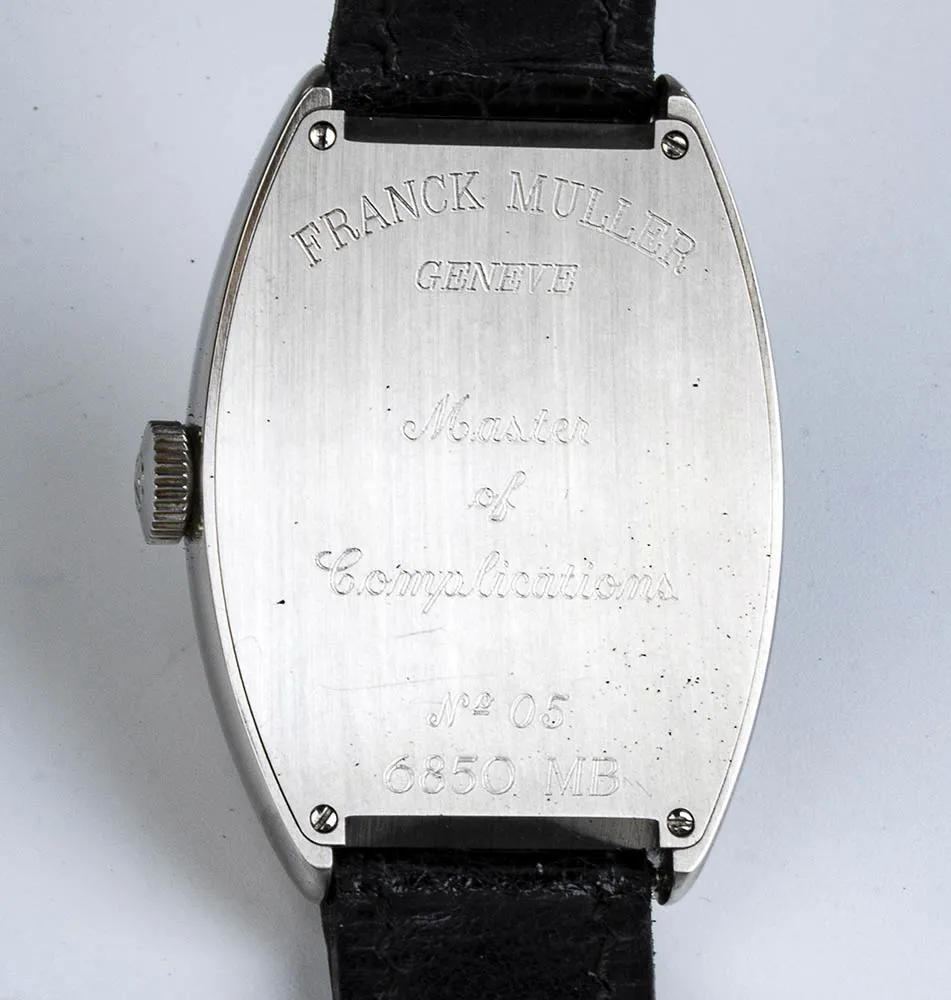 Franck Muller Master Banker 6850 MB 47mm Stainless steel Silver 1