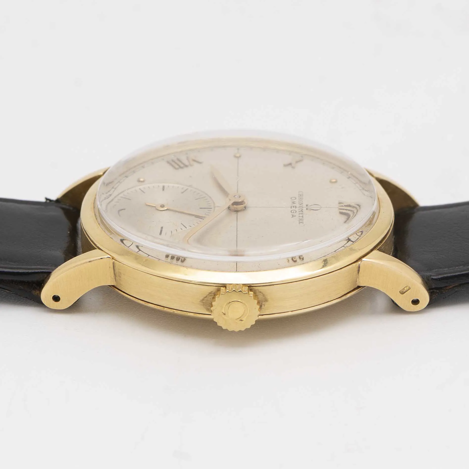 Omega Chronomètre 10763270 33mm Yellow gold Silver 9