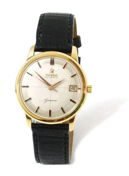 Omega Genève 34.5mm Yellow gold Ivory