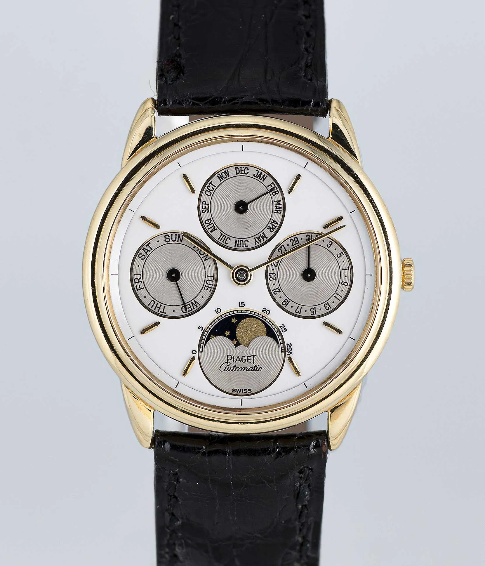 Piaget Gouverneur 15958 33mm Yellow gold White