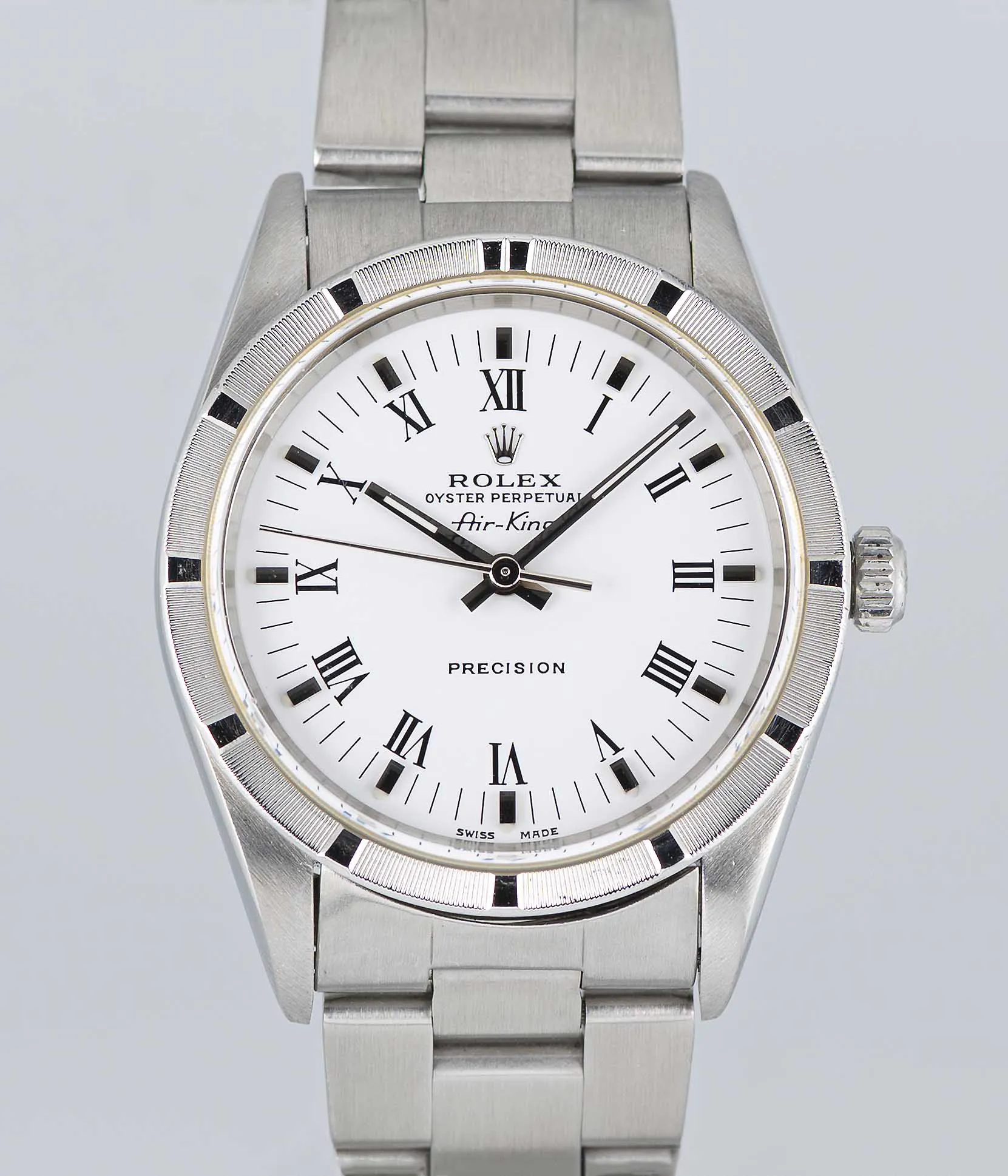 Rolex Air King 14010M 34mm Stainless steel White