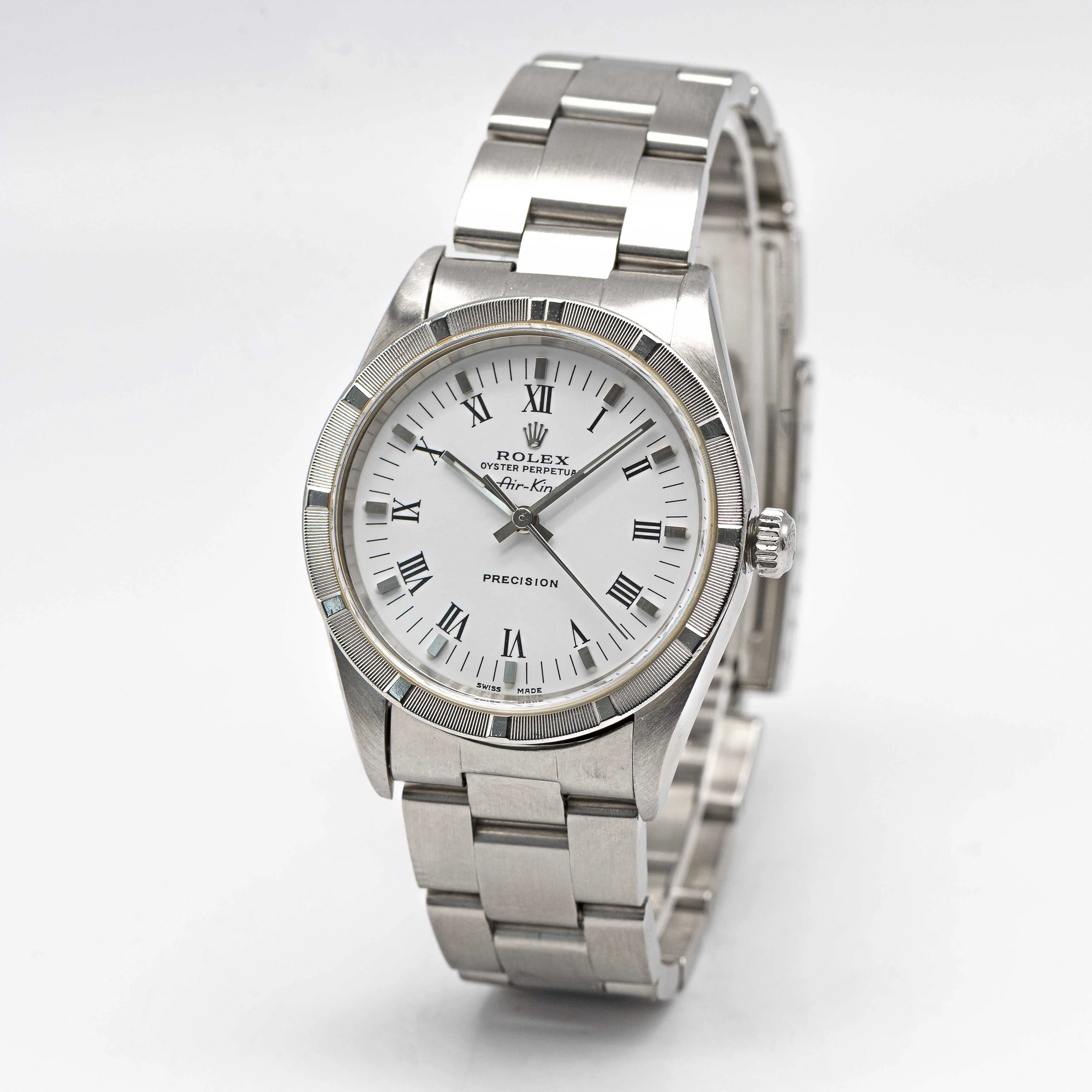 Rolex Air King 14010M 34mm Stainless steel White 2