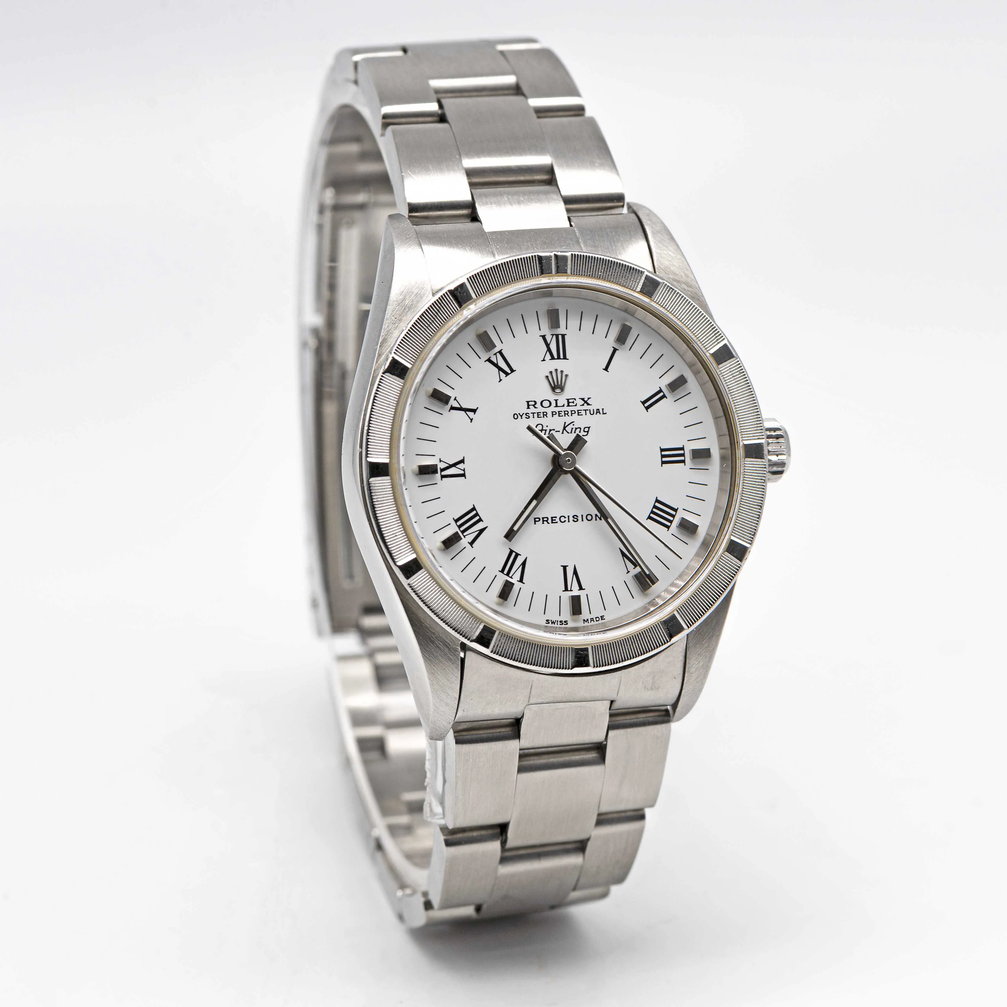 Rolex Air King 14010M 34mm Stainless steel White 3