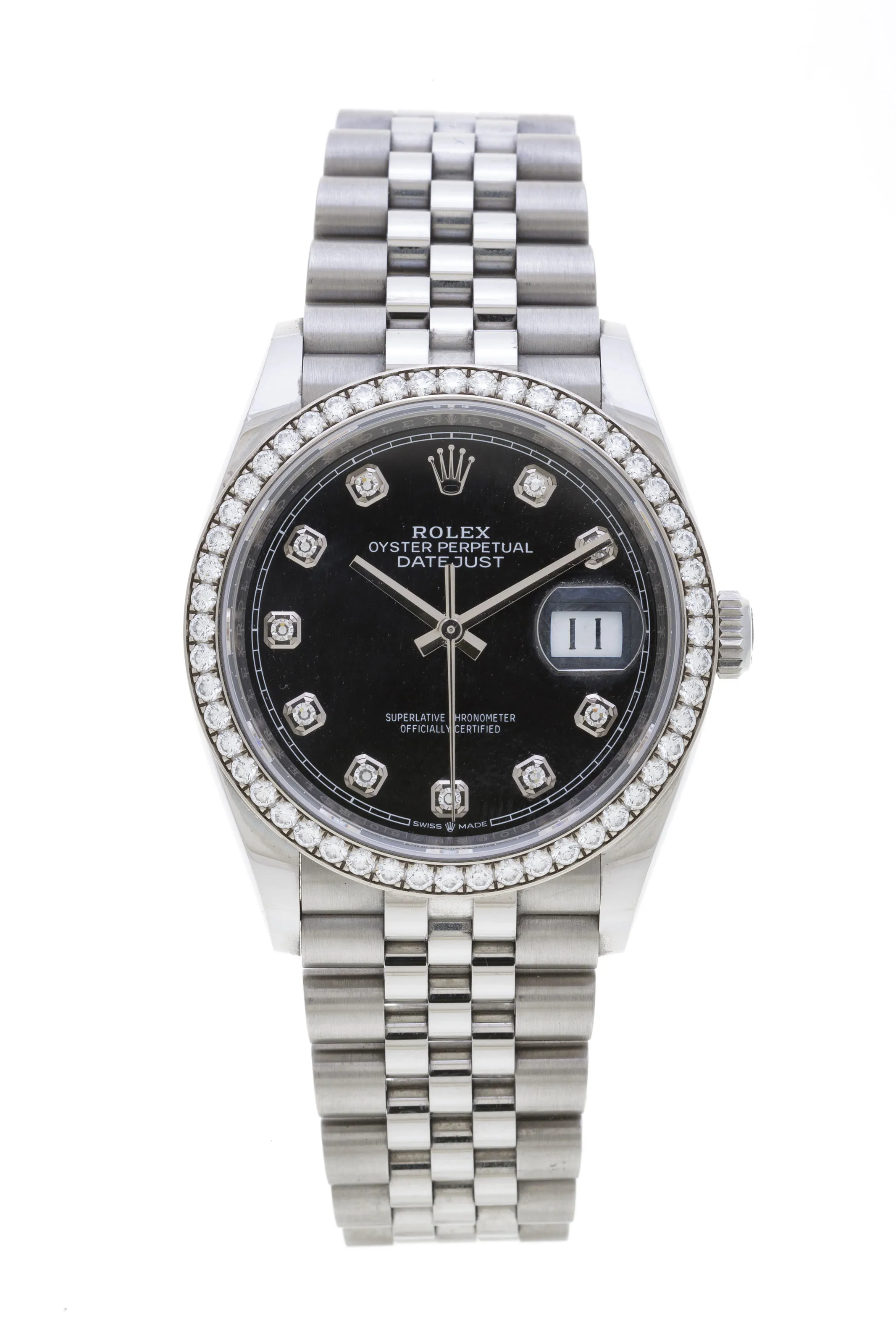 Rolex Datejust 36 126284RBR 36mm Stainless steel Black