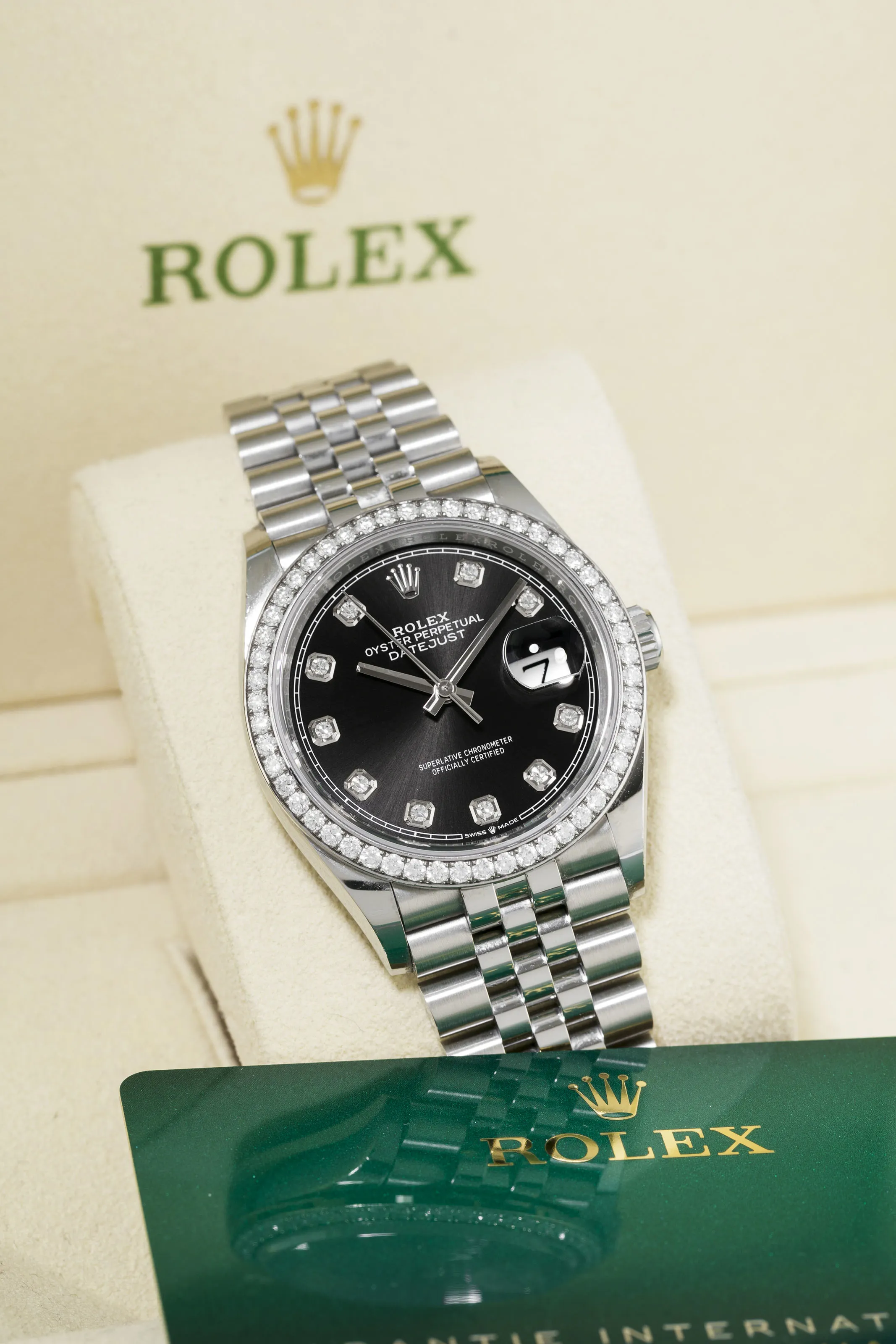 Rolex Datejust 36 126284RBR 36mm Stainless steel Black 3