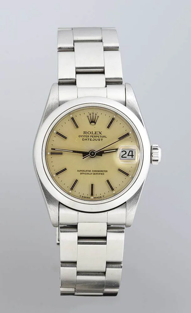 Rolex Datejust 31 68240 31mm Stainless steel White