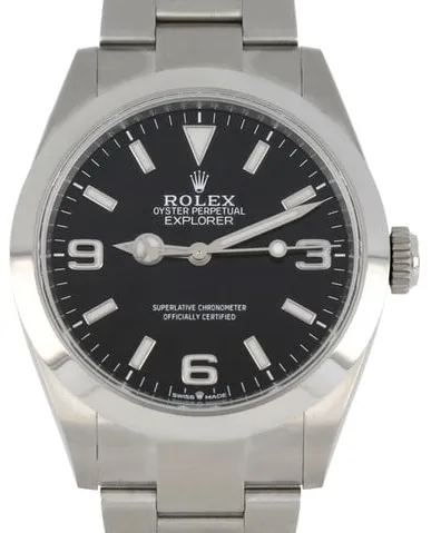 Rolex Explorer 224270 40mm Stainless steel Black