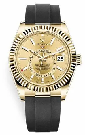 Rolex Sky-Dweller 326238 Yellow gold Champagne