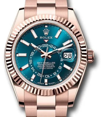 Rolex Sky-Dweller 336935 Rose gold Blue