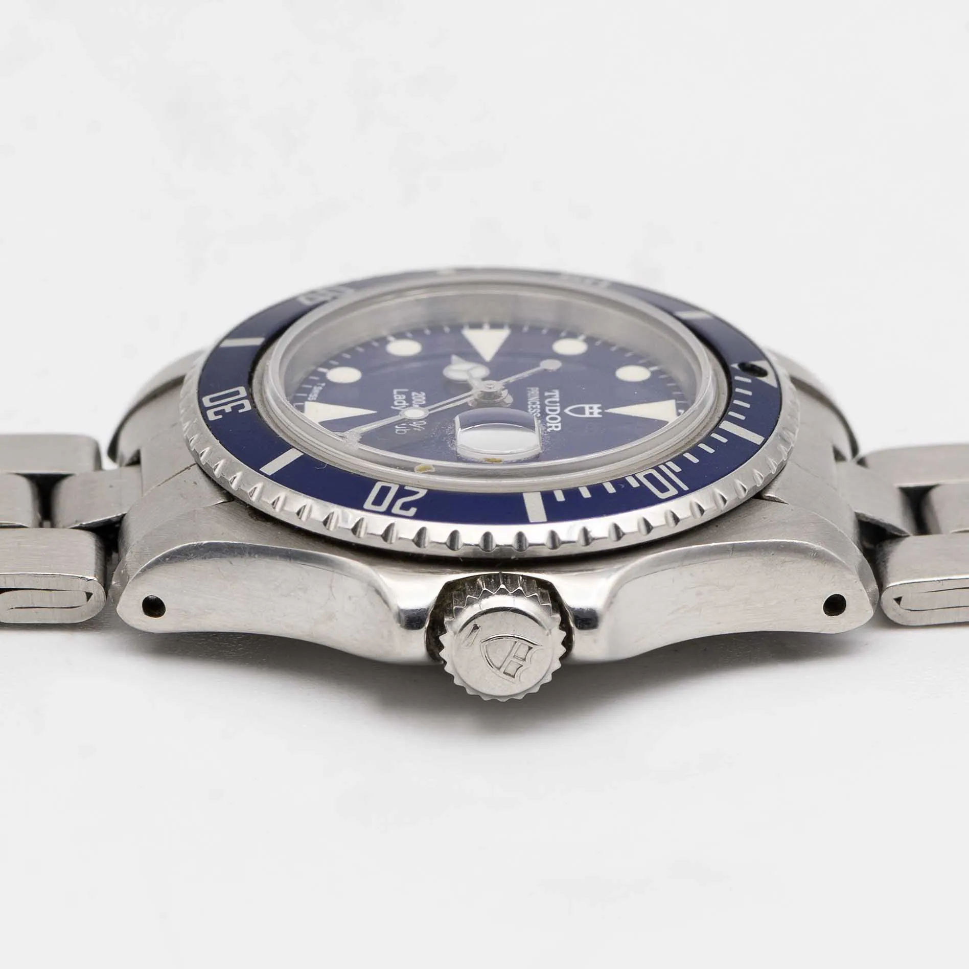 Tudor Prince Oysterdate 96090 27mm Stainless steel Blue 6