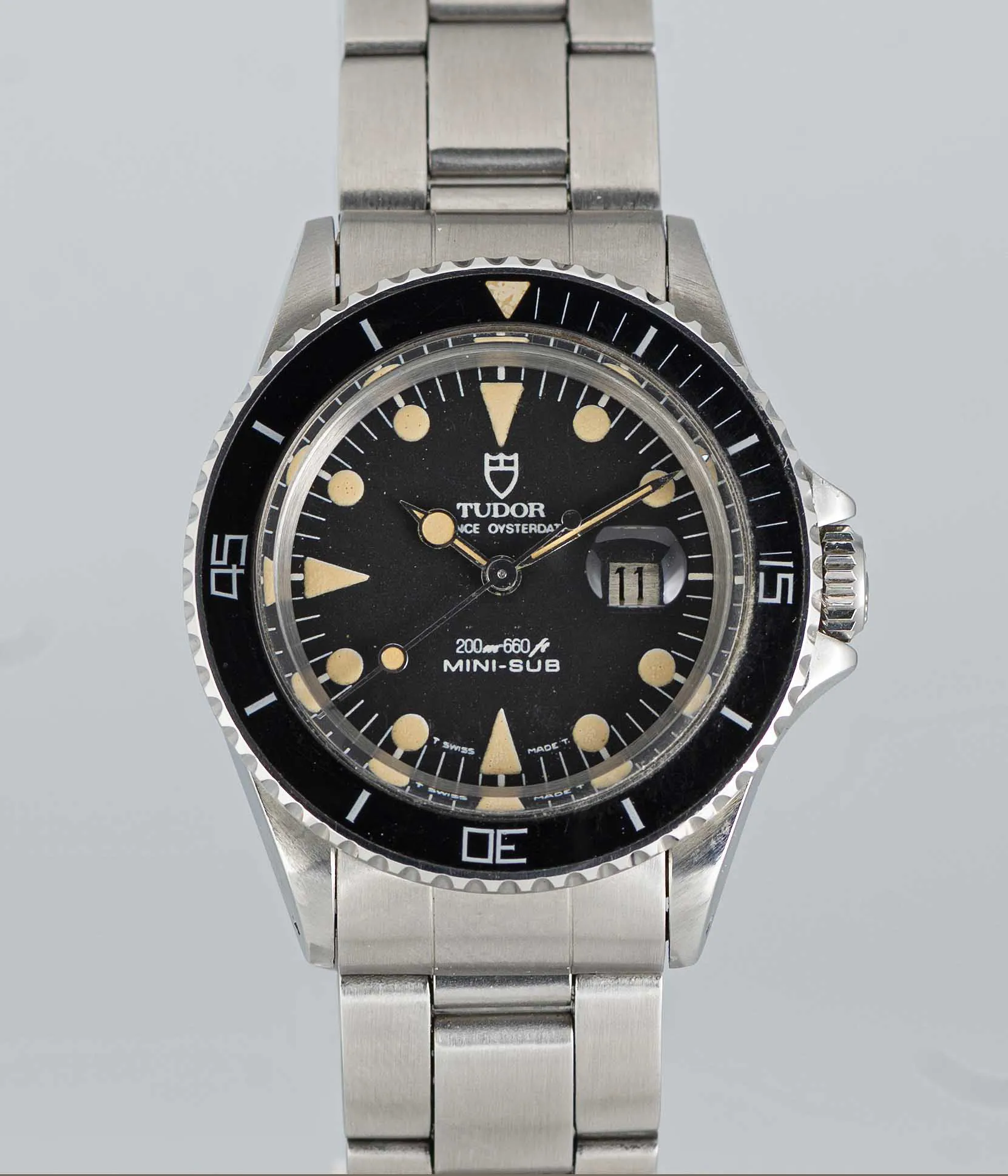 Tudor Submariner 94400 33mm Stainless steel Black