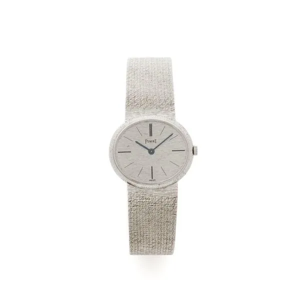 Piaget 9802 26mm White gold Silver