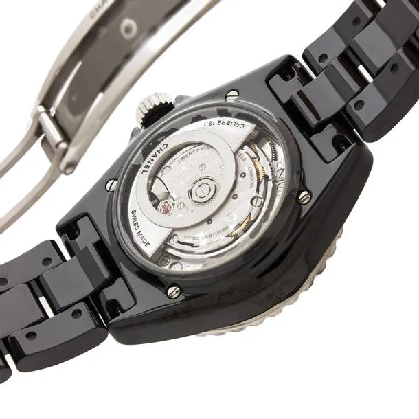 Chanel J12 39mm Ceramic and Stainless steel Black 2