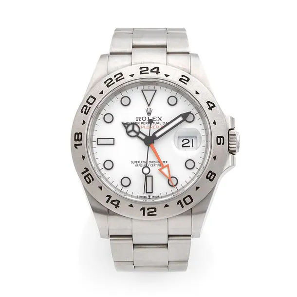 Rolex Explorer II 226570 40mm Stainless steel White