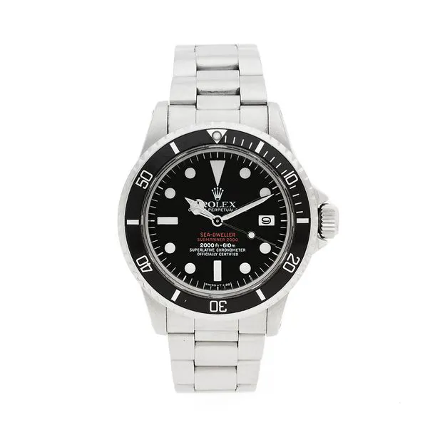 Rolex Sea-Dweller 1665 39mm Stainless steel Black