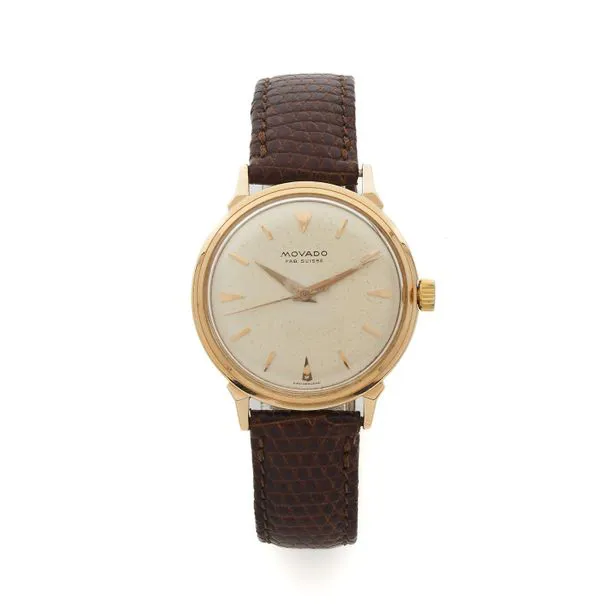 Movado 4565 34mm Yellow gold Cream