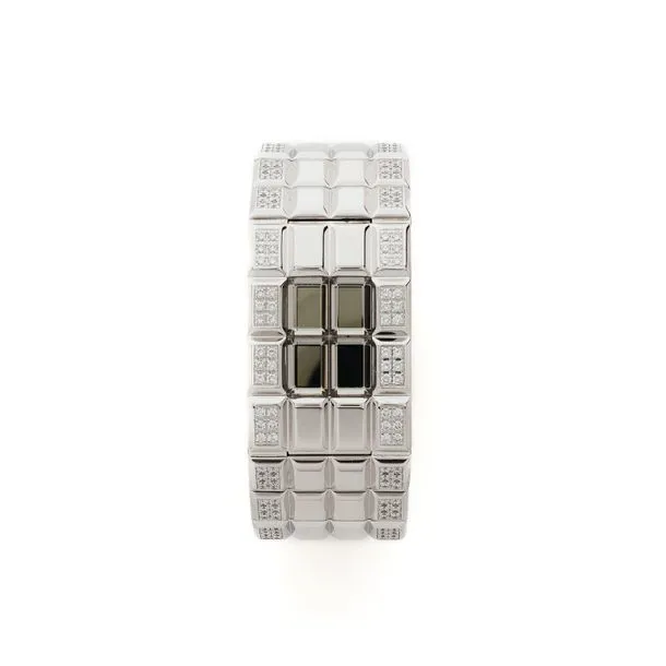 Chanel Chocolat 24mm White gold and Diamond Black