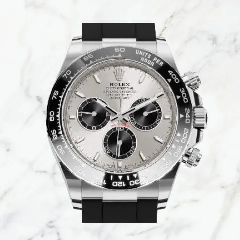 Rolex Daytona 126519LN-0006 40mm 18k white gold Silver