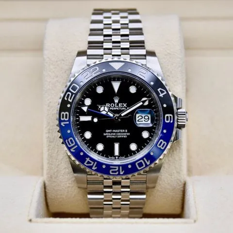 Rolex GMT-Master II 126710BLNR 40mm Stainless steel Black