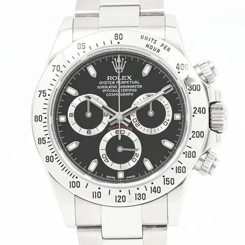 Rolex Daytona 116520 40mm Stainless steel Black