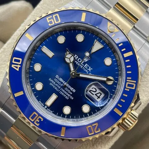 Rolex Submariner 126613LB 41mm Yellow gold and Stainless steel Blue