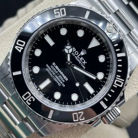 Rolex Submariner 124060 41mm Stainless steel Black