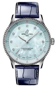 Breitling Navitimer A77320171C1P1 32mm Stainless steel Blue