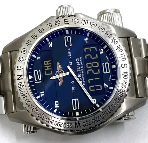 Breitling Emergency E56321 43mm Titanium Grey