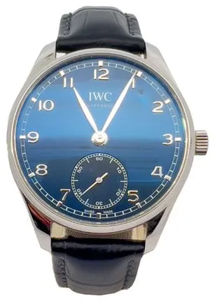 IWC Portugieser IW358305 40.5mm Steel Blue