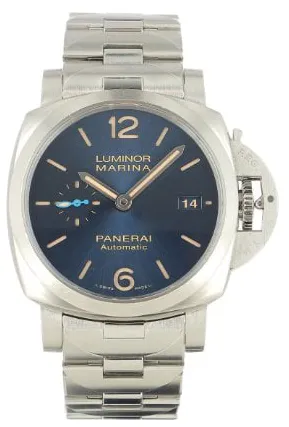 Panerai Luminor 1950 PAM 01028 42mm Stainless steel Blue