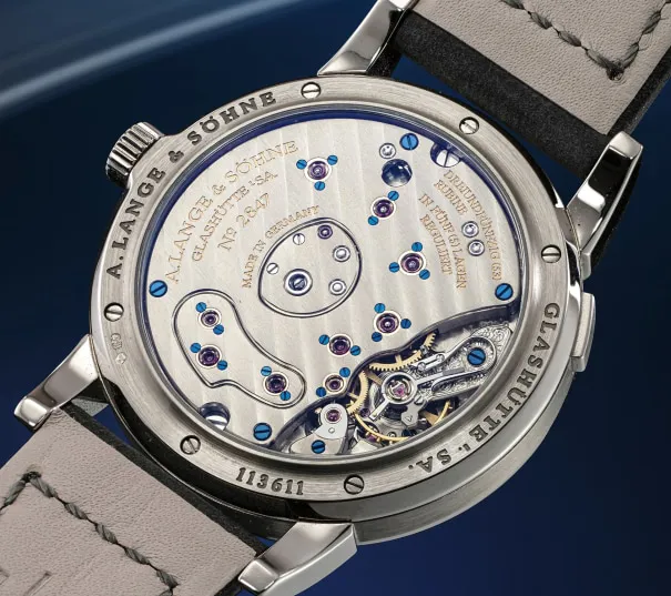 A. Lange & Söhne Lange 1 101.027 38.5mm White gold Blue 1