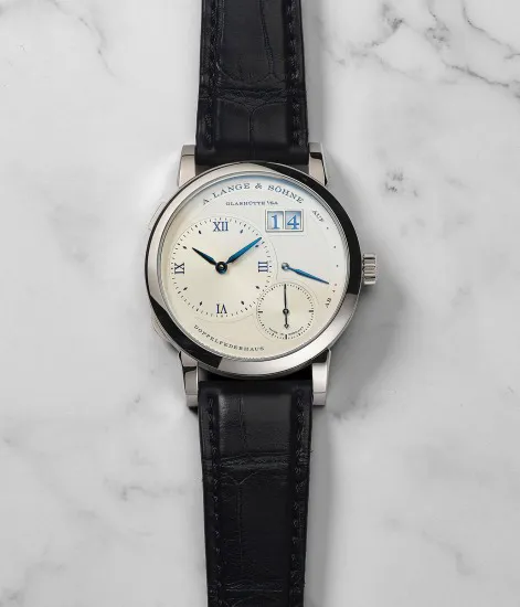 A. Lange & Söhne Lange 1 191.066 38.5mm White gold Silver